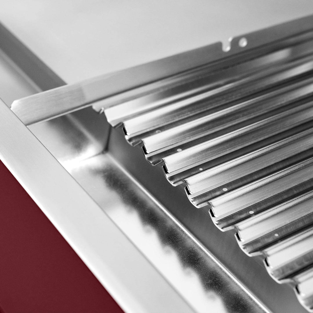 Moderne Grill - Burgundy Red