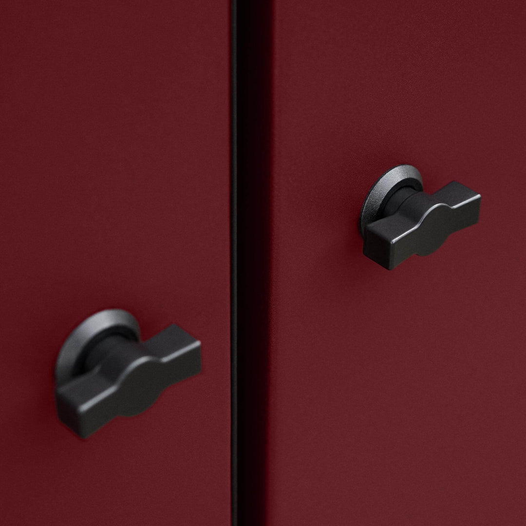 Moderne Grill - Burgundy Red