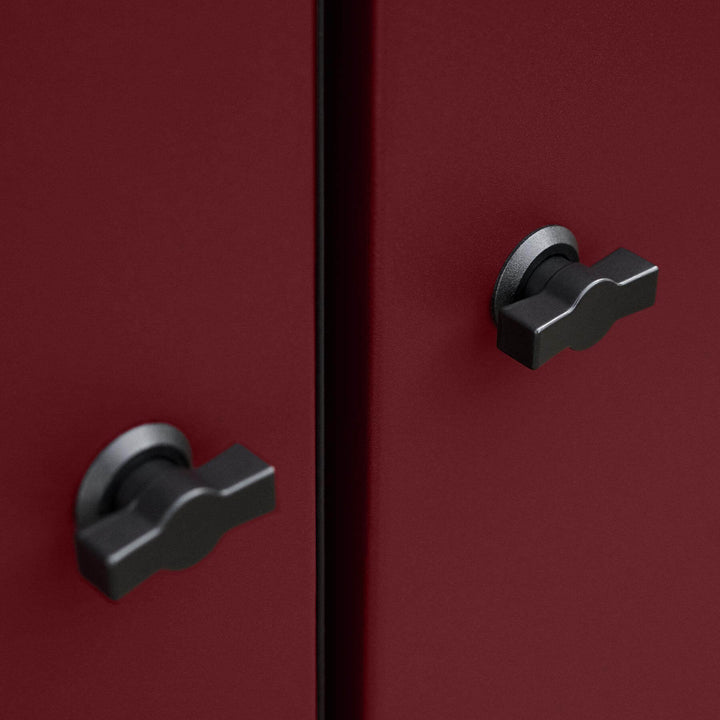 Moderne Grill - Burgundy Red