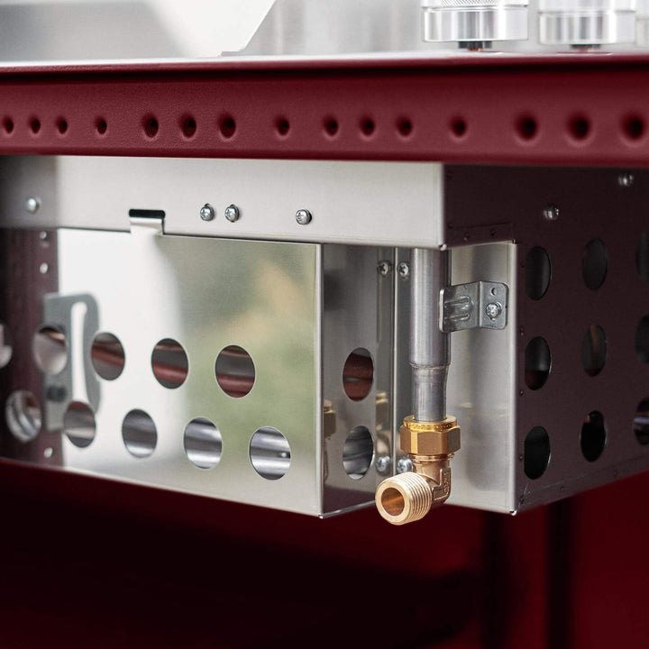 Moderne Grill - Burgundy Red