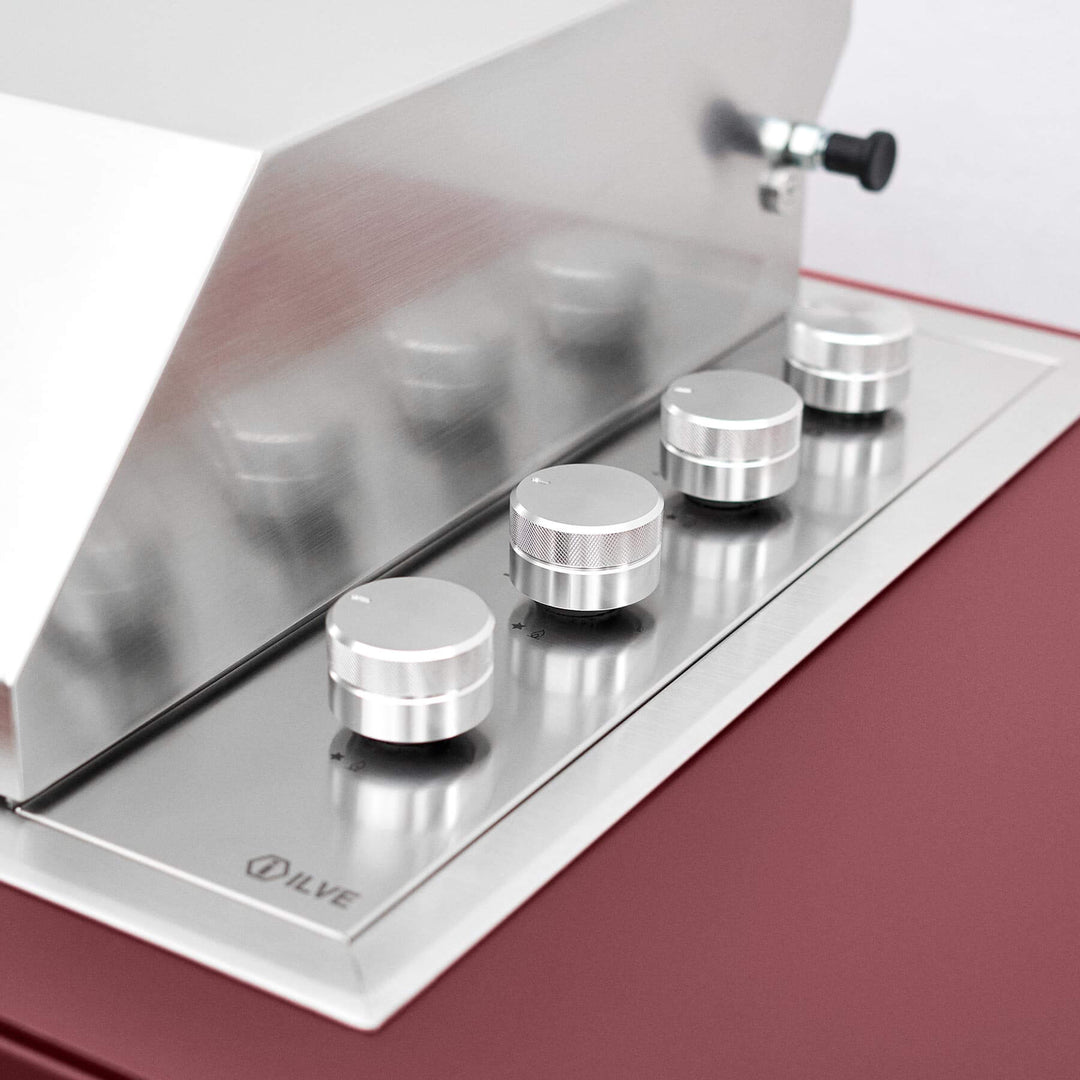 Moderne Grill - Burgundy Red