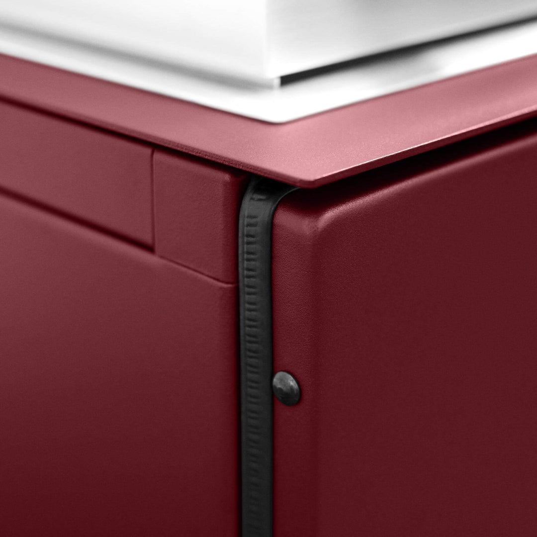 Moderne Grill - Burgundy Red